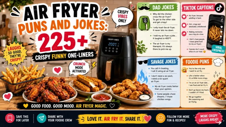 Air Fryer Puns and Jokes