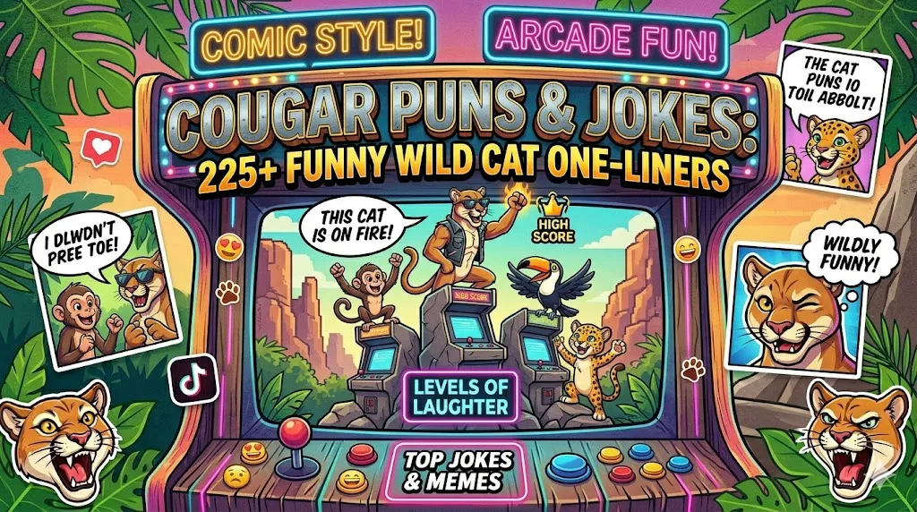 Cougar Puns and Jokes