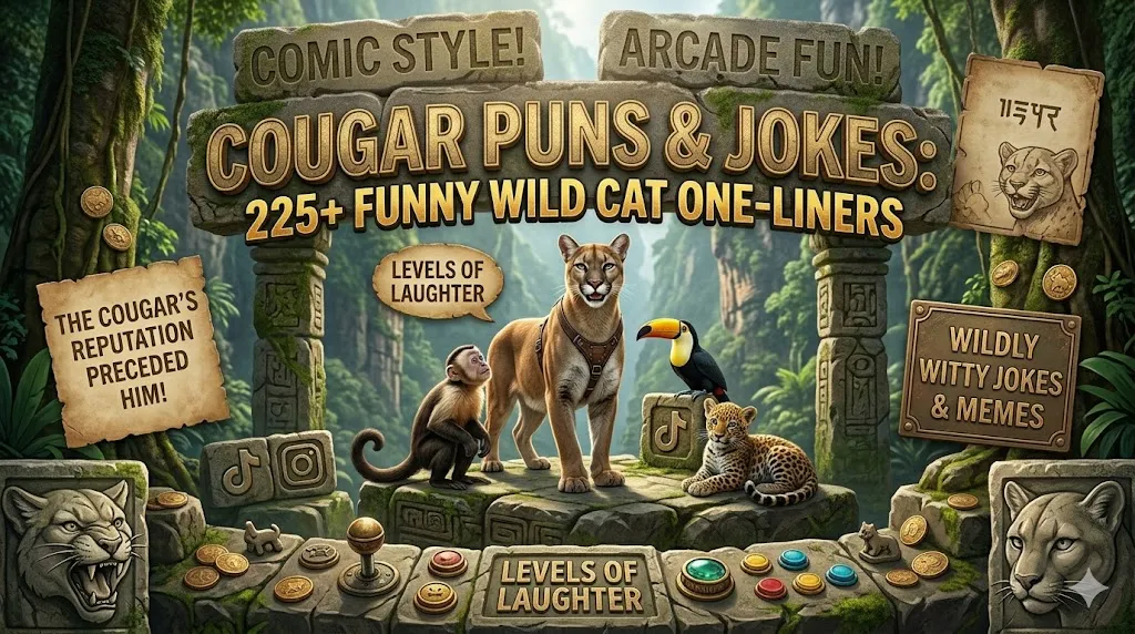 Cougar Puns and Jokes