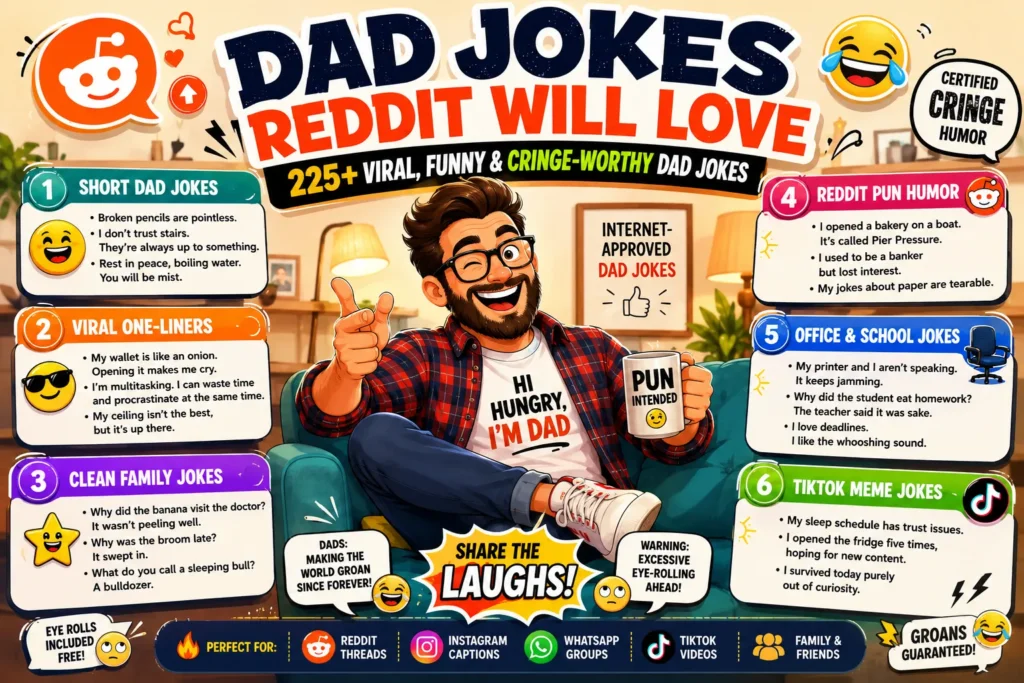 Dad Jokes Reddit Will Love