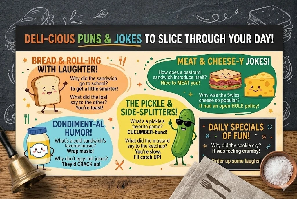 Deli Puns & Jokes Center Image