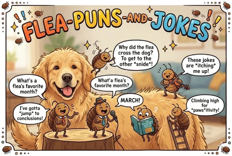 Flea Puns And Jokes
