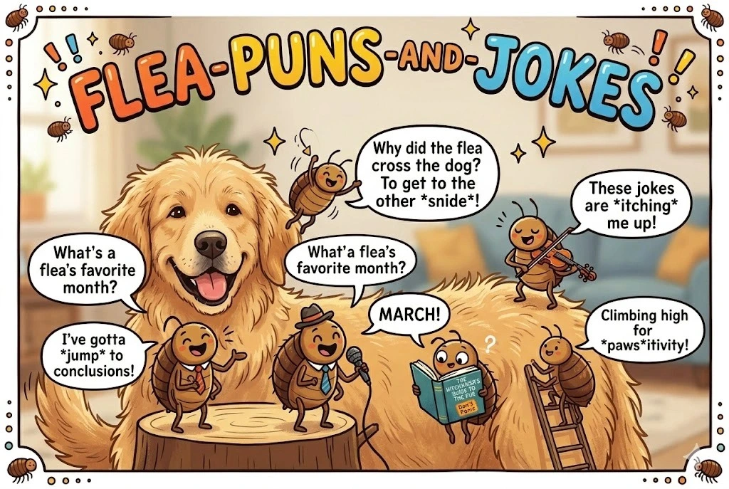 Flea Puns And Jokes