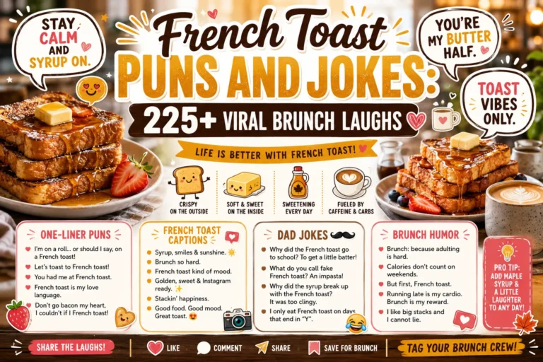 French Toast Puns and Jokes