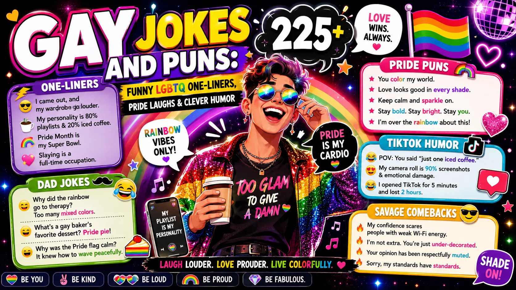 Gay Jokes and Puns