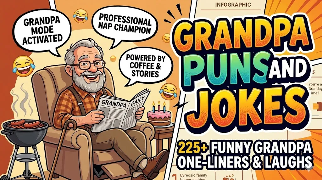 Grandpa Puns and Jokes
