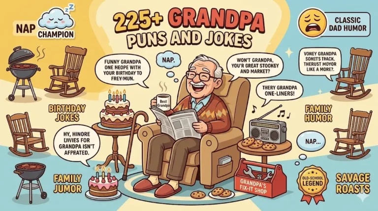 Grandpa Puns and Jokes