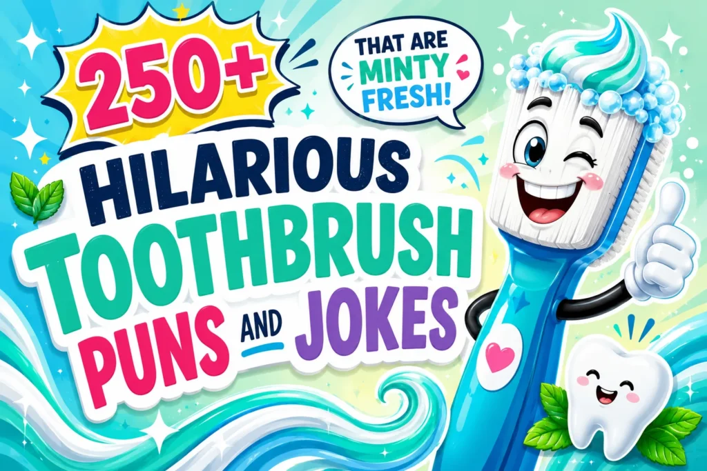 Hilarious Toothbrush Puns and Jokes