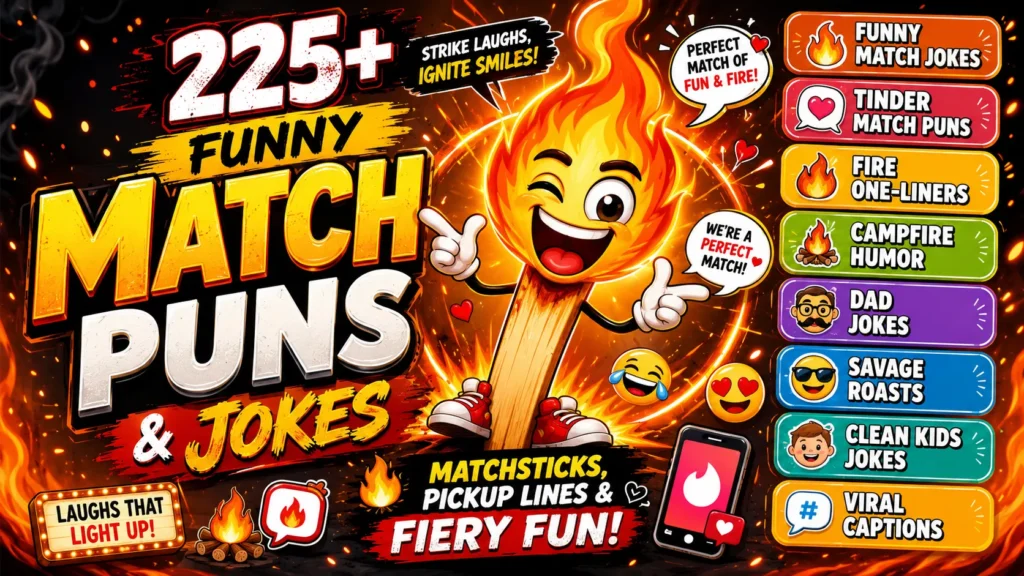 Match Puns and Jokes