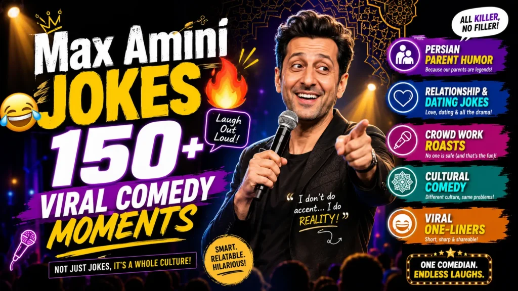 Max Amini Jokes