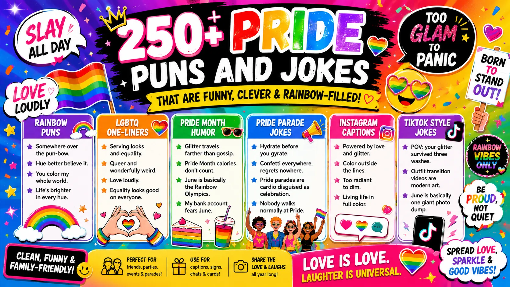 Pride Puns and Jokes