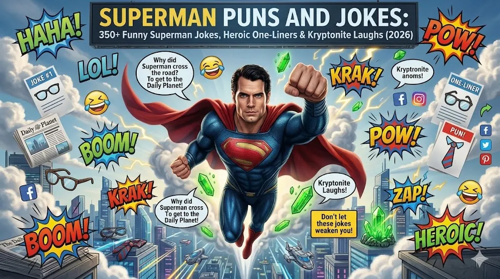 Superman Puns and Jokes