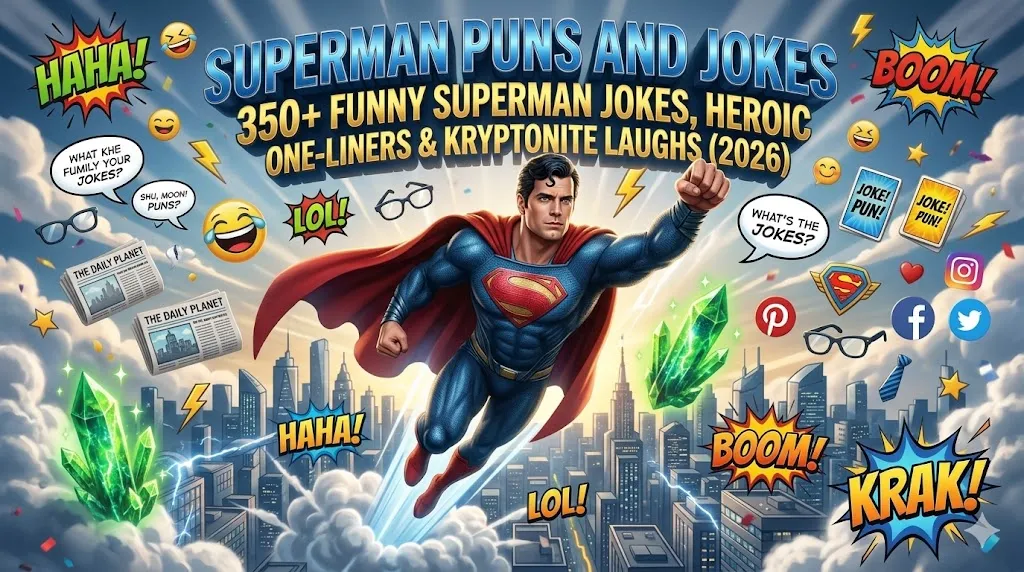 Superman Puns and Jokes