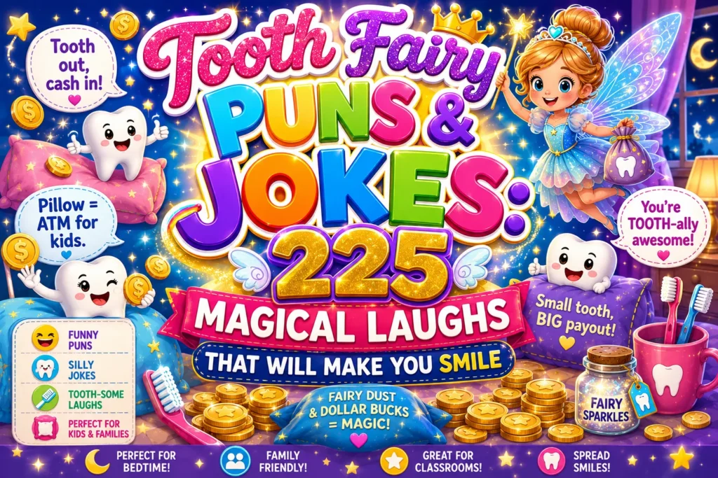 Tooth Fairy Puns and Jokes
