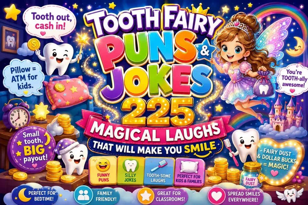 Tooth Fairy Puns and Jokes