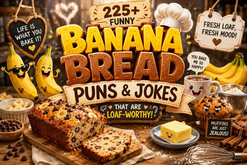 Banana Bread Puns and Jokes