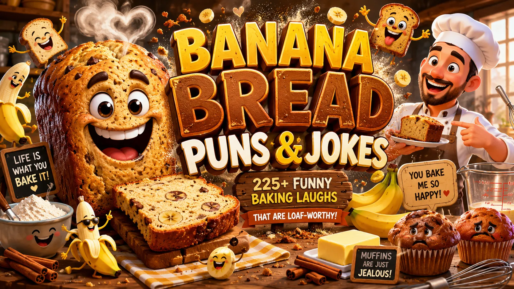 Banana Bread Puns and Jokes