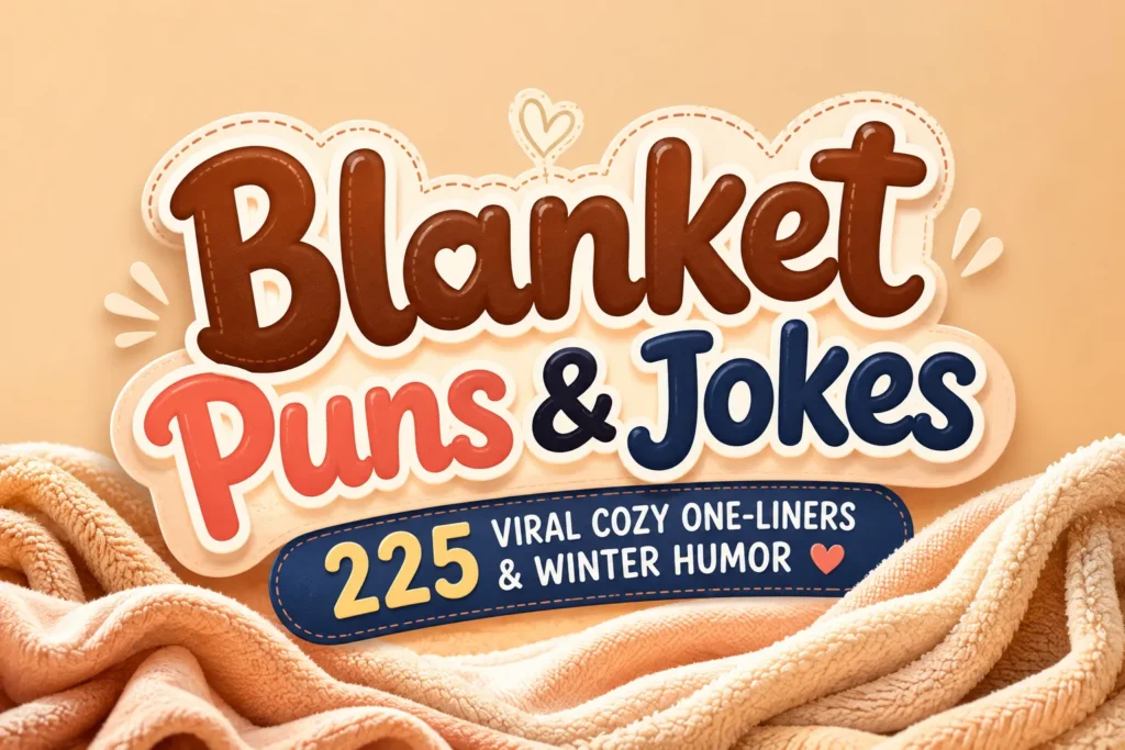 Blanket Puns and Jokes