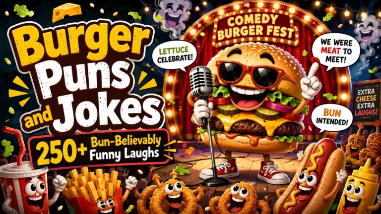 Burger Puns and Jokes