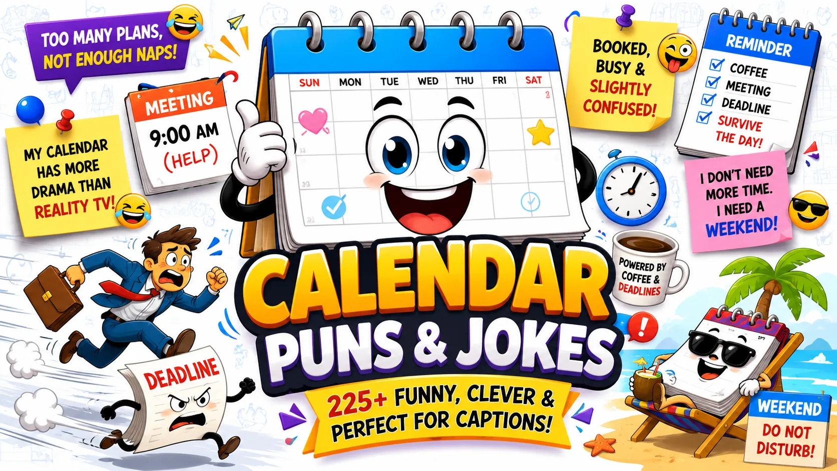 Calendar Puns and Jokes