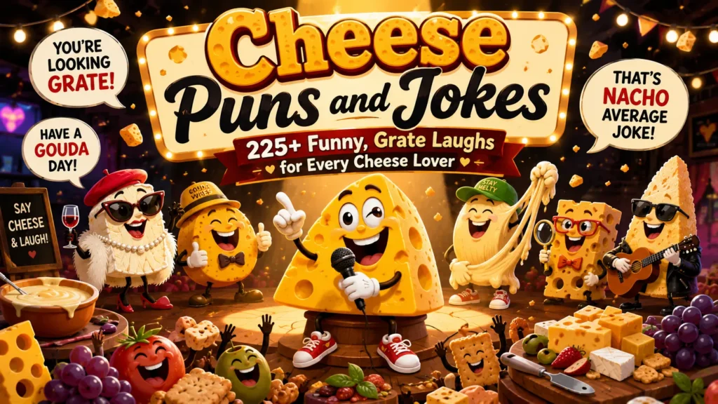 Cheese Puns and Jokes