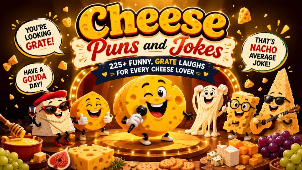 Cheese Puns and Jokes