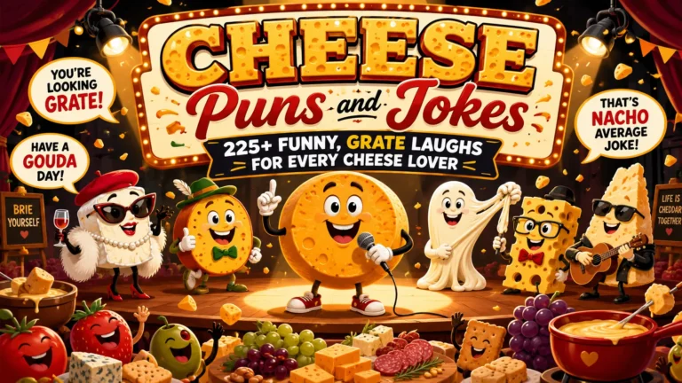 Cheese Puns and Jokes