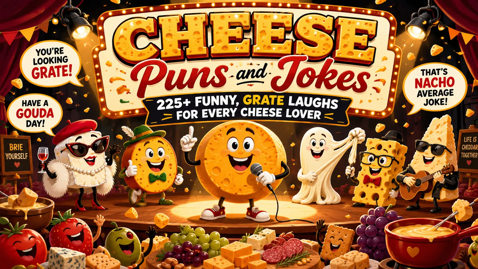 Cheese Puns and Jokes