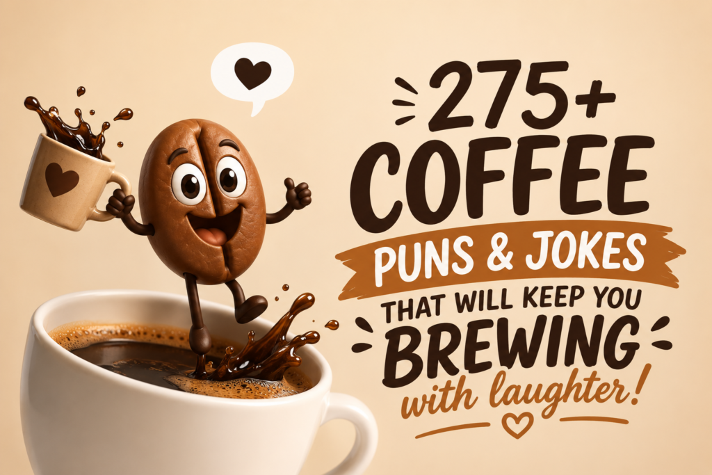 Coffee Puns and Jokes