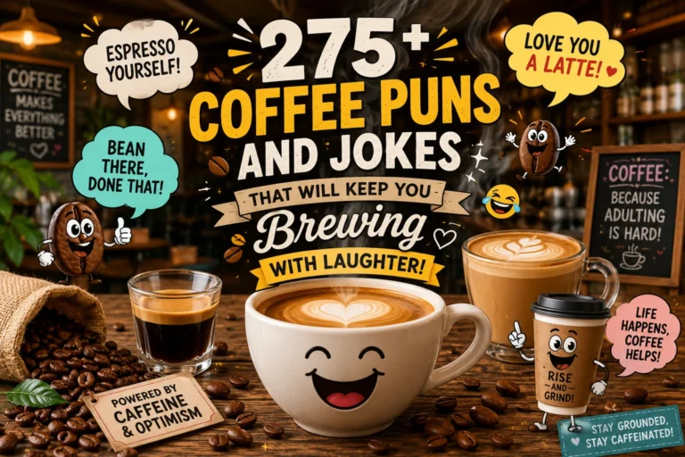 Coffee Puns and Jokes