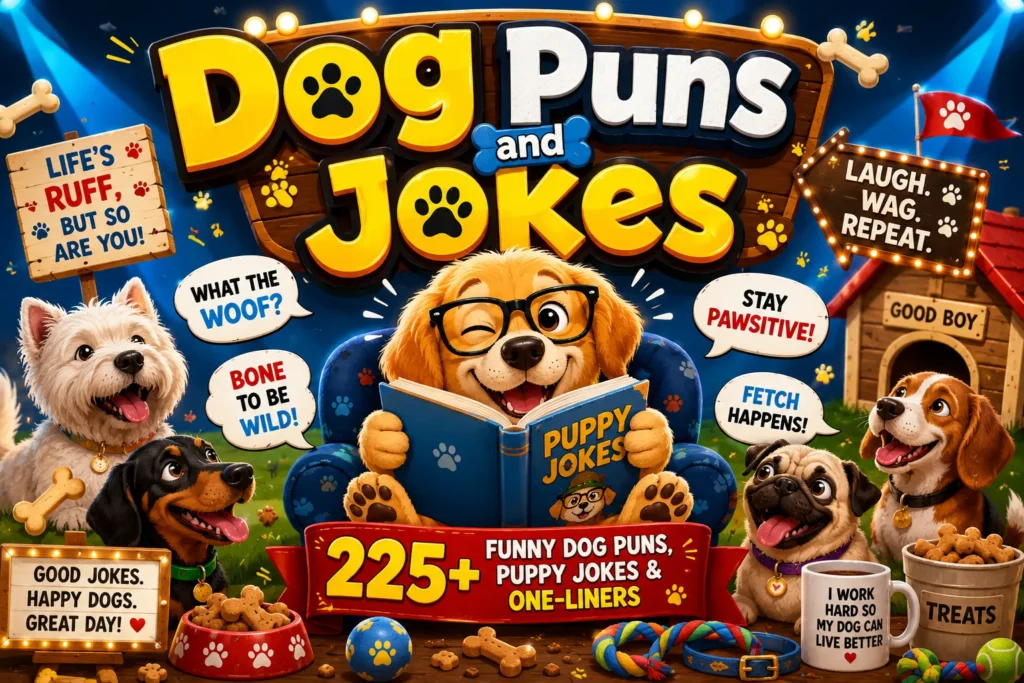 Dog Puns and Jokes