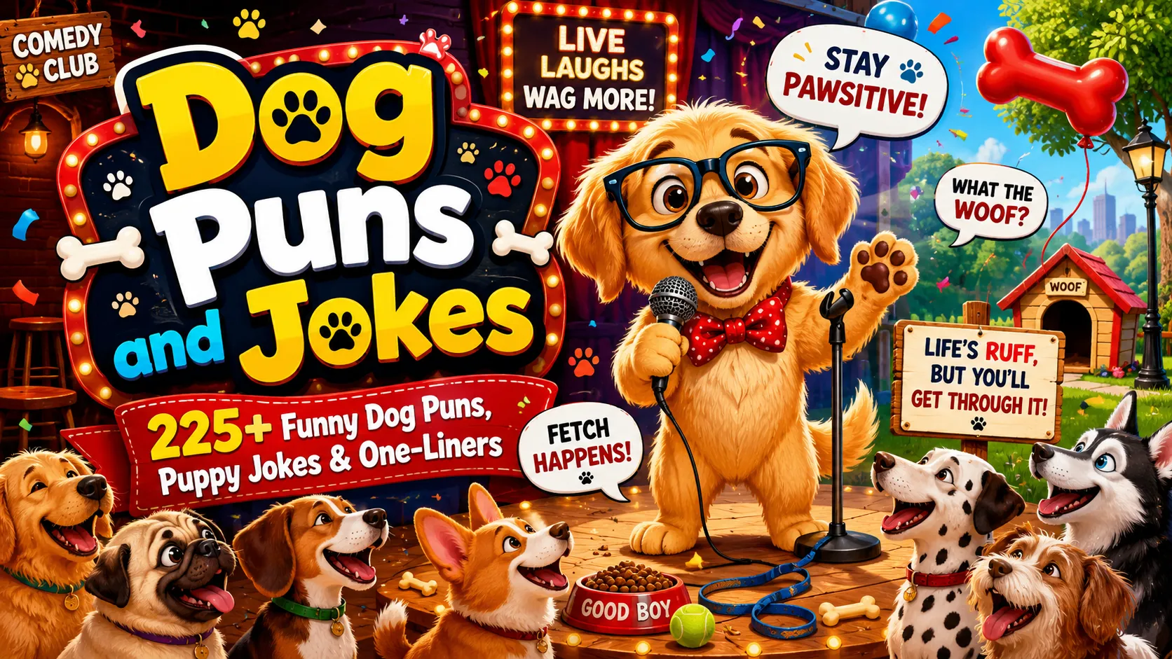 Dog Puns and Jokes