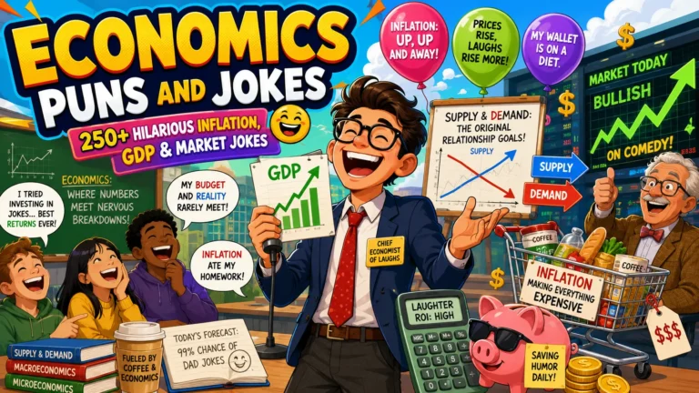 Economics Puns and Jokes