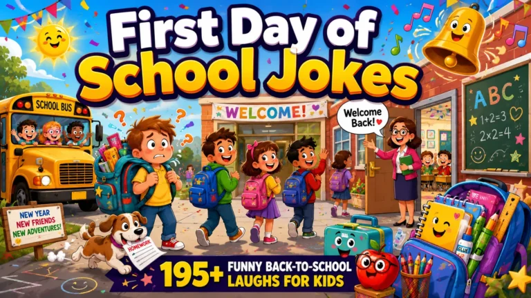 First Day of School Jokes