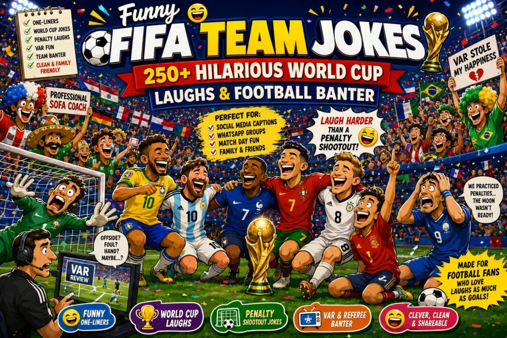 Funny FIFA Team Jokes