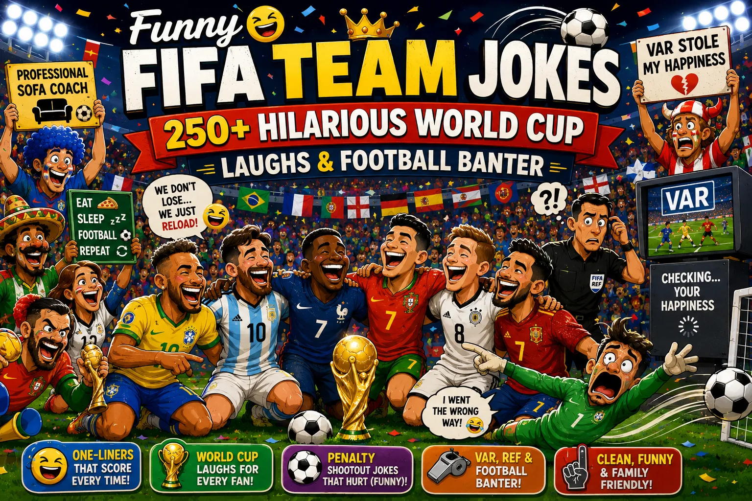 Funny FIFA Team Jokes