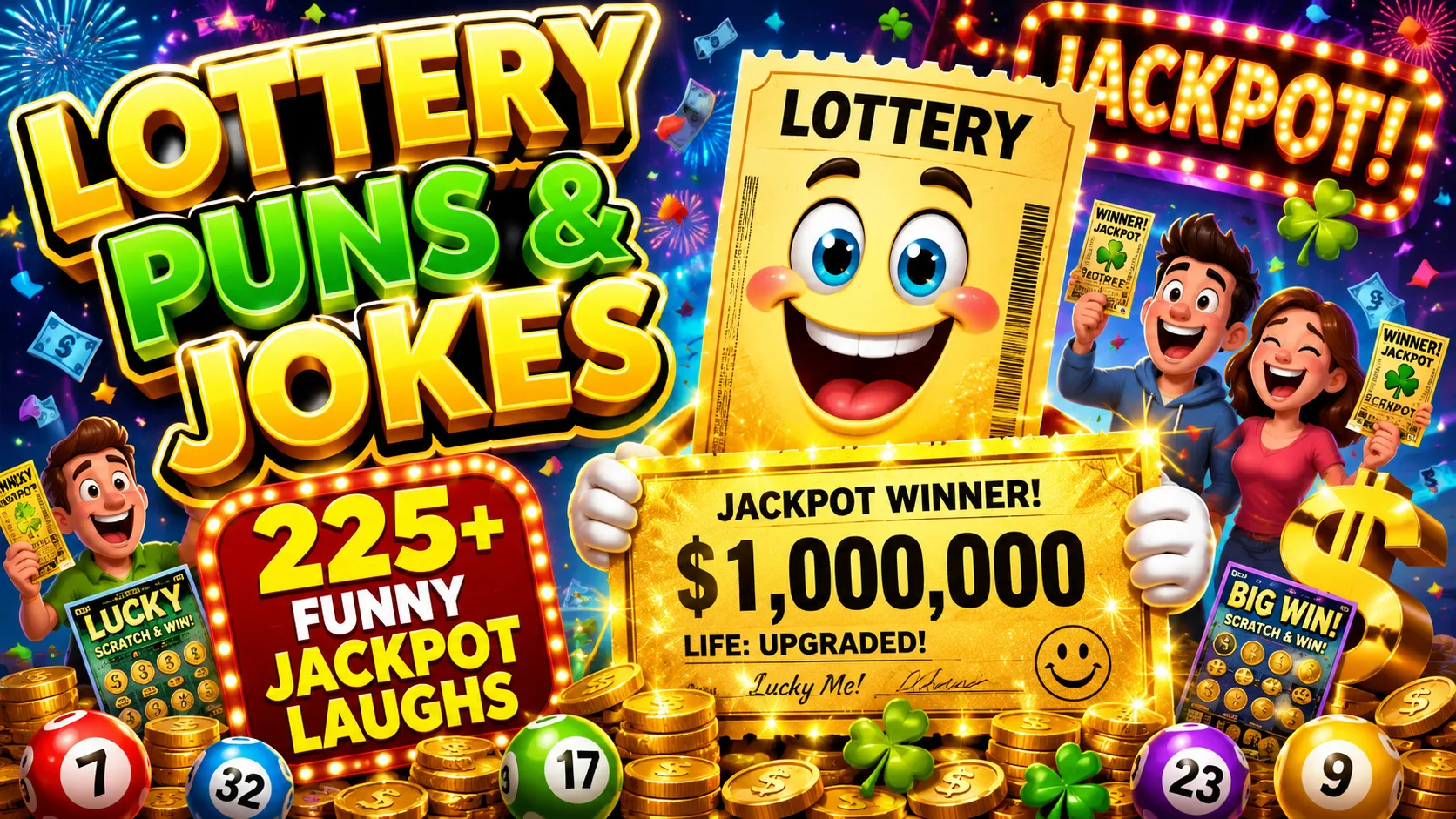 Lottery Puns and Jokes