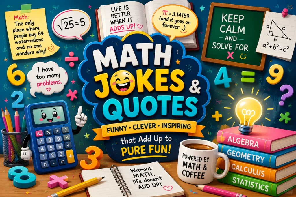Math Jokes and Quotes