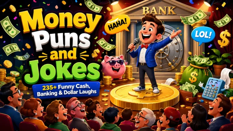 Money Puns and Jokes