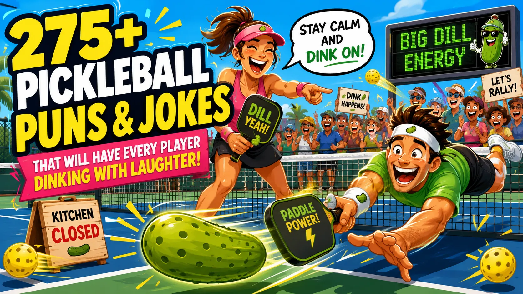 Pickleball Puns and Jokes