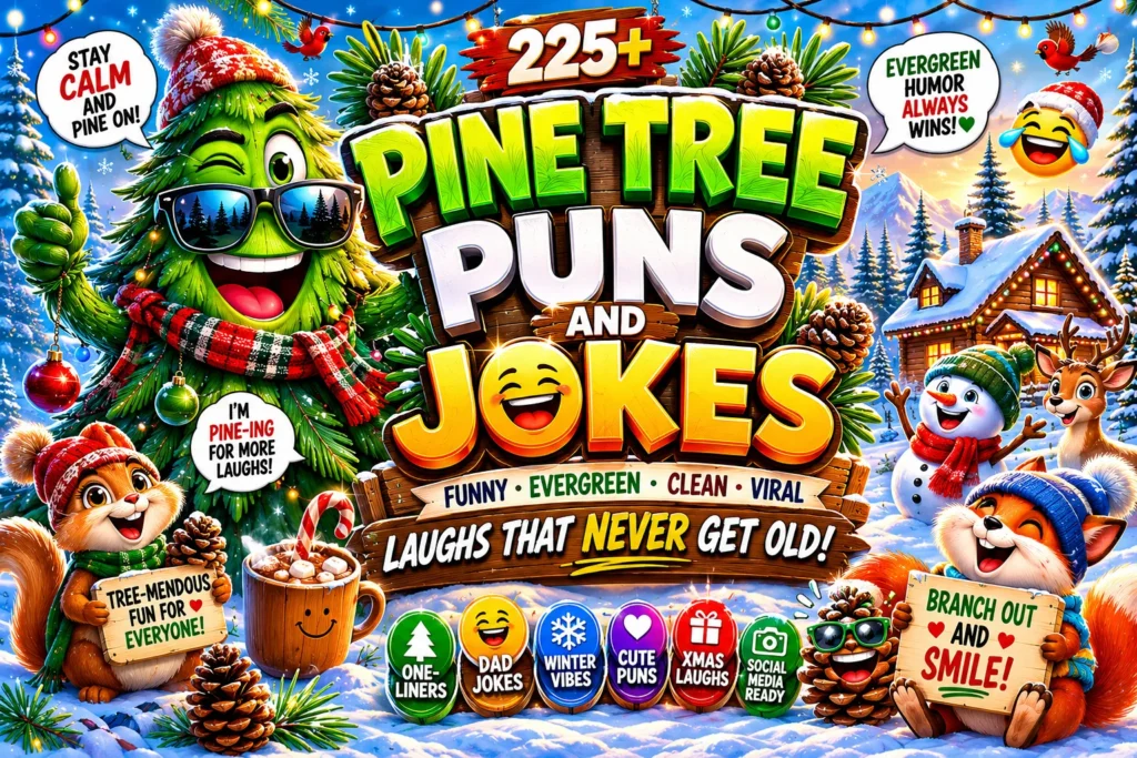 Pine Tree Puns and Jokes