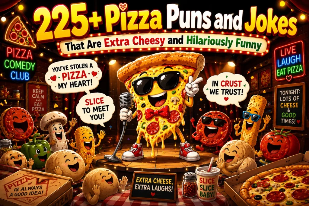Pizza Puns and Jokes