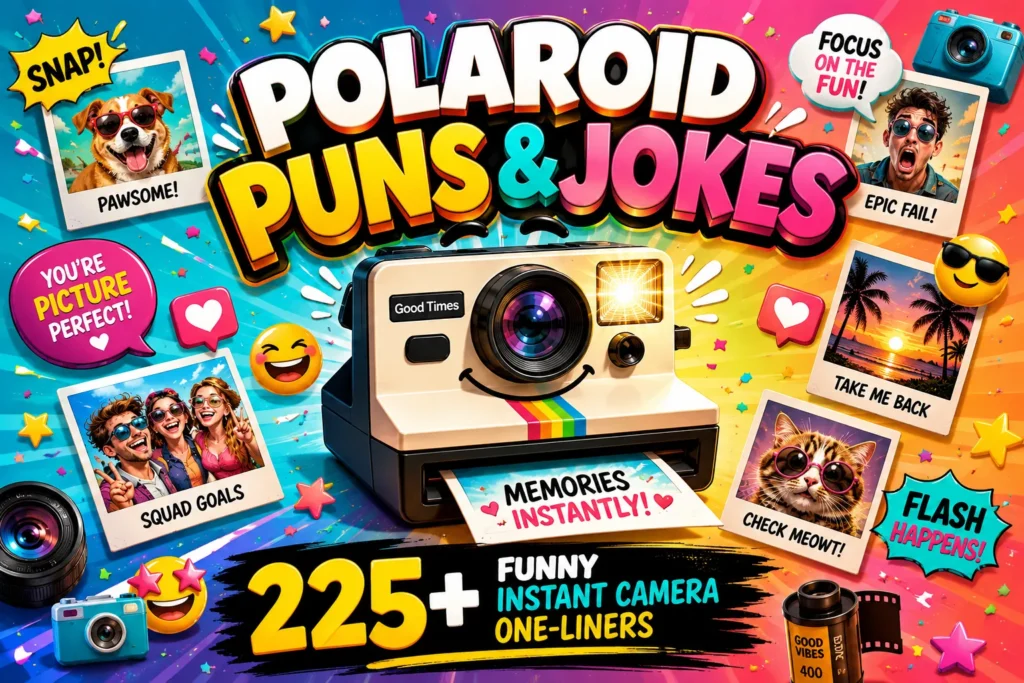 Polaroid Puns and Jokes
