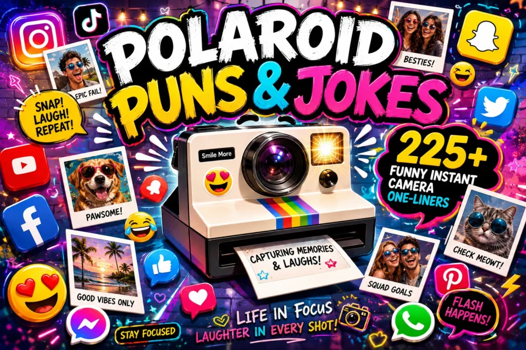 Polaroid Puns and Jokes