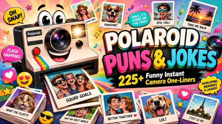 Polaroid Puns and Jokes