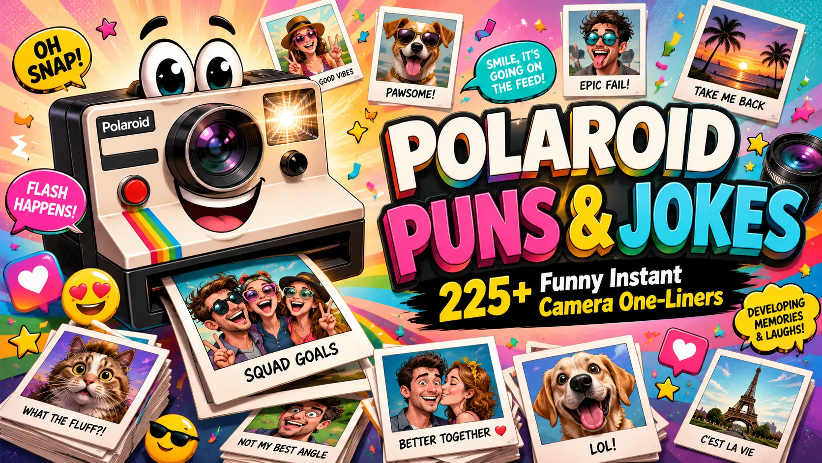 Polaroid Puns and Jokes