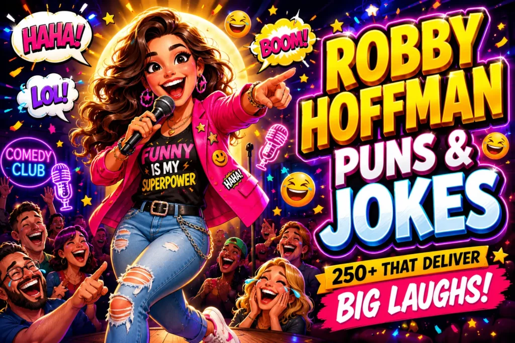 Robby Hoffman Puns and Jokes