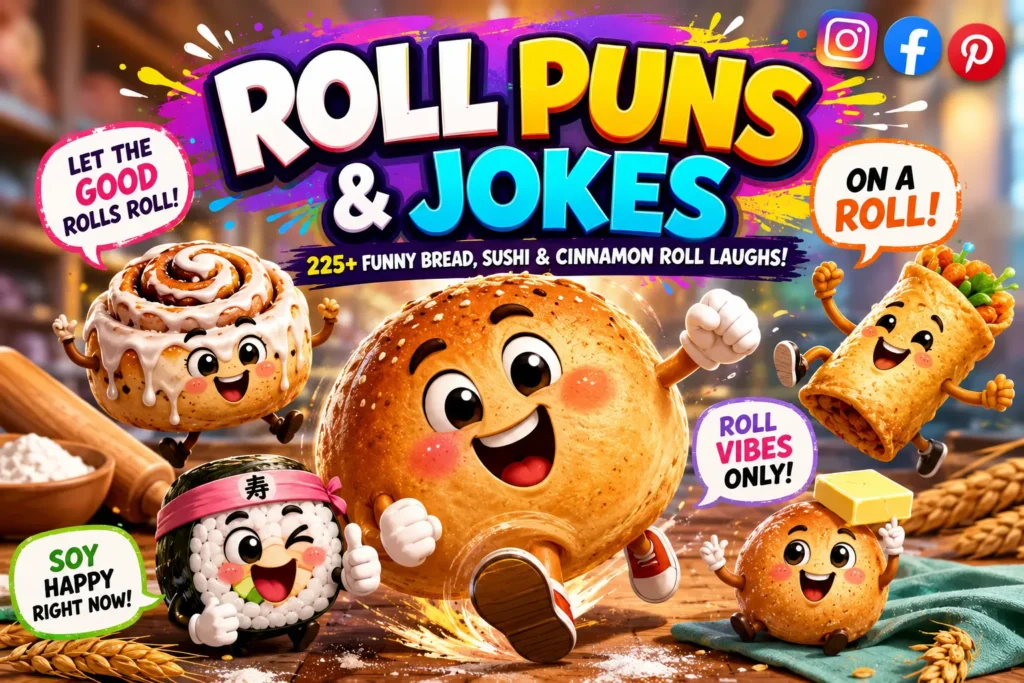 Roll Puns and Jokes