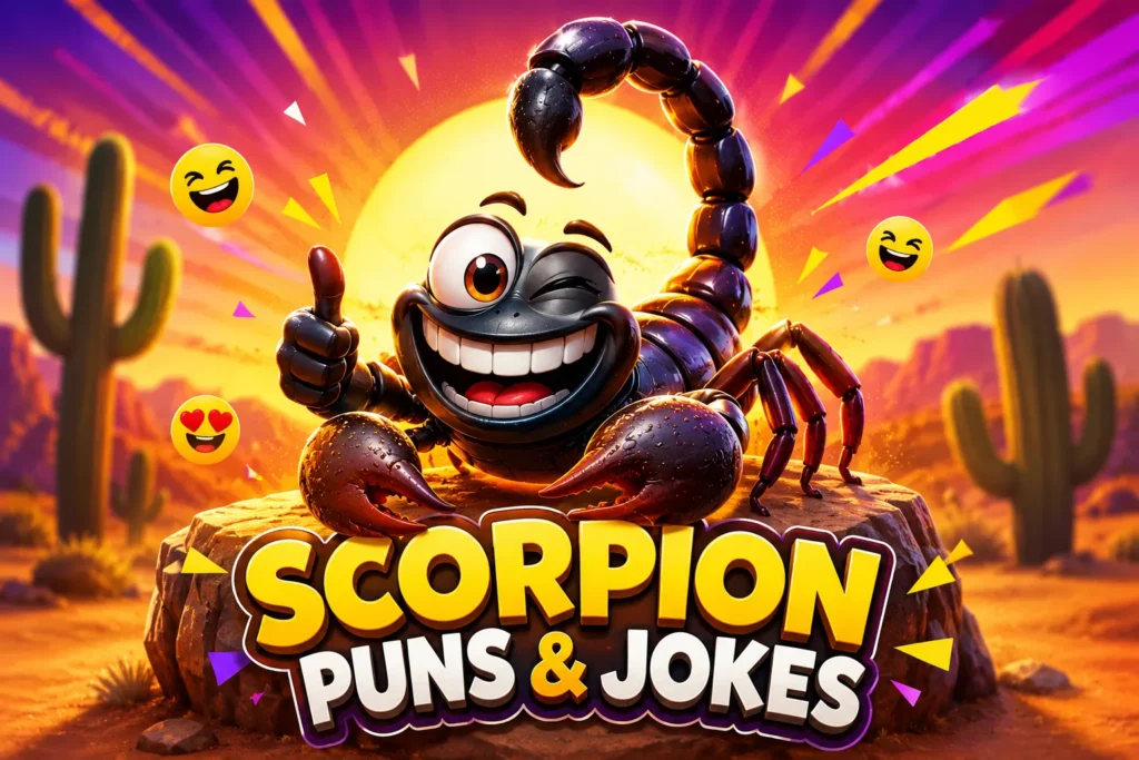 Scorpion Puns and Jokes