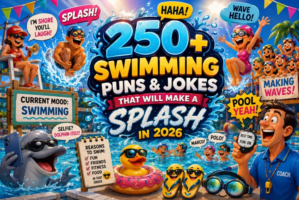 Swimming Puns and Jokes